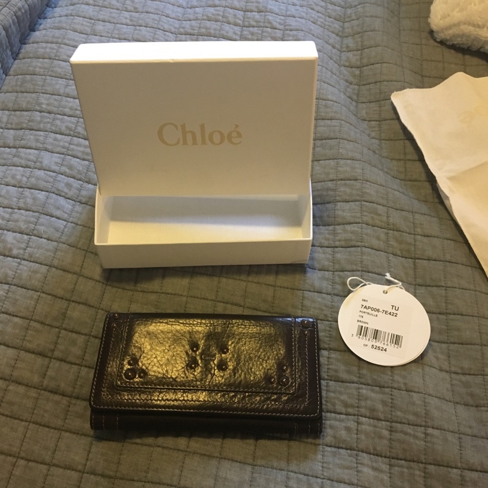 Dark Brown Chloe Wallet